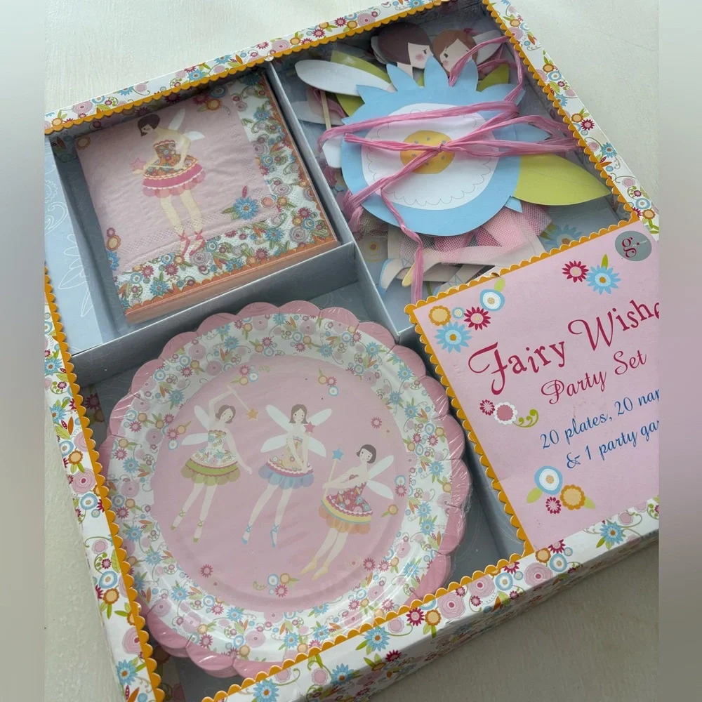 Fairy Party Supplies Set - Pink by Meri Meri